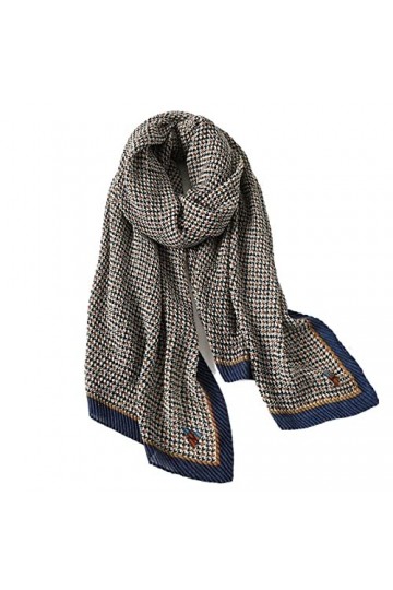 Echarpe Winter Femmes Écharpe Coton Foulard Chaud Scarbe Chapitre Print Pashmina Femme Soles Hijab Soft Foulards Cadeau Fashi