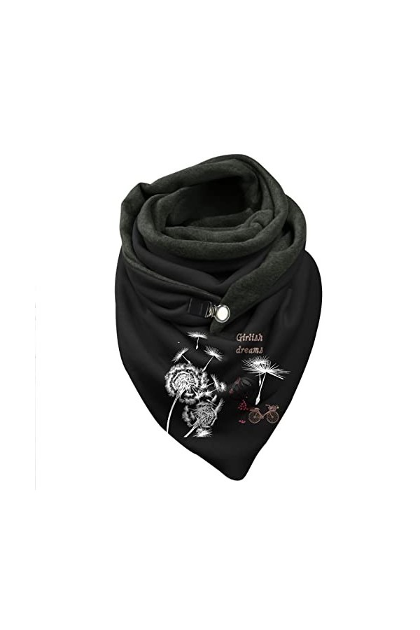 Yalych Foulard en Soie Tribal Impression écharpe Multi-usages Mode châle rétro Femme écharpe Femmes écharpe Dame écharpe Acce