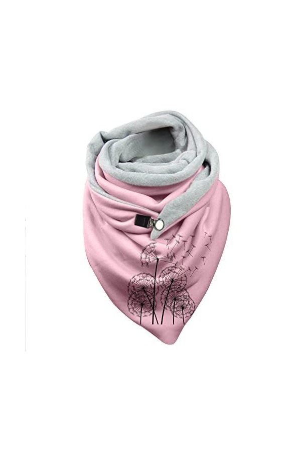 Yalych Foulard en Soie Tribal Impression écharpe Multi-usages Mode châle rétro Femme écharpe Femmes écharpe Dame écharpe Acce