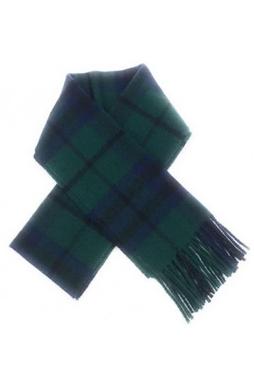 Braw Clans Tartans Écharpe - Marshall Modern Tartans - 100% laine dagneau - Foulards larges - 24 x 180 cm - Fabriqué en Écos