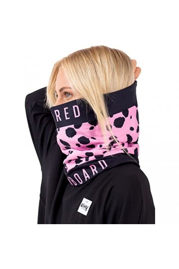 EIVY Colder Neckwarmer 4 Bandana, Rose Cheetah, Taille Unique Femme