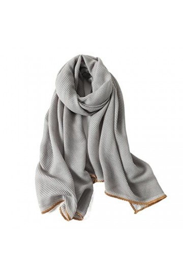 PATPOT Écharpe Châle Écharpe de Luxe Écharpe Imprimer Automne Hiver Lightweight Hijab Châle Hijab Chands Bandana Foulards Fas