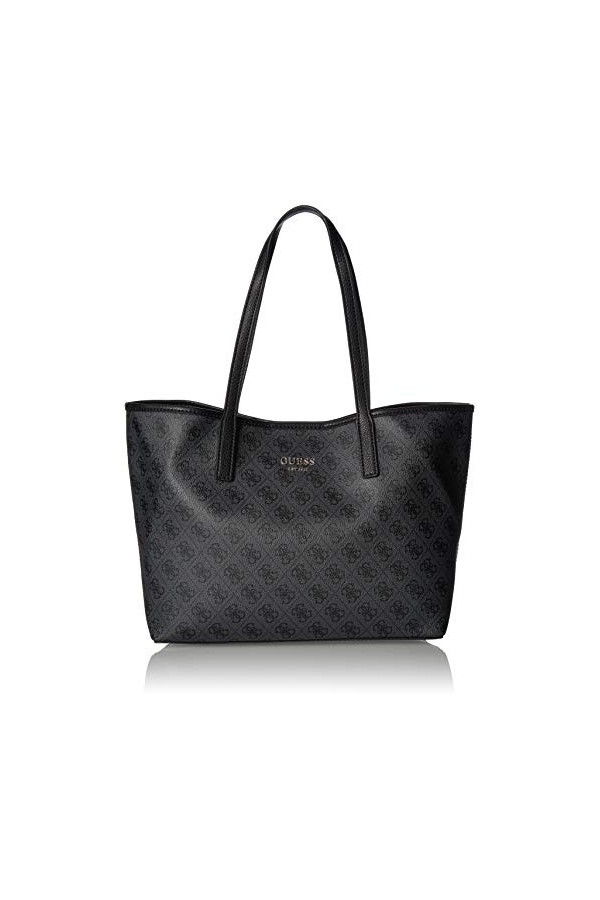 Guess Vikky, Cabas femme, Noir Coal/Coa , 32.5x27x15 cm W x H L 