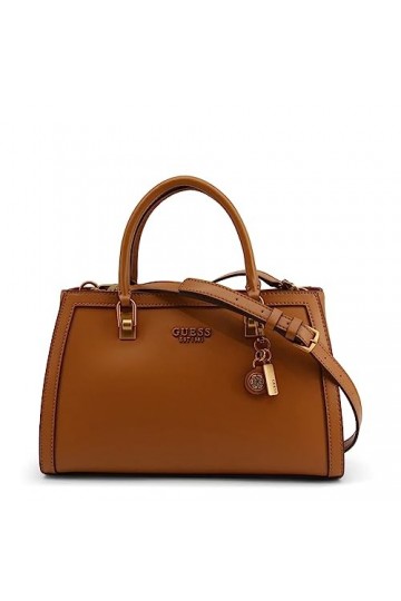 Guess Abey Girlfriend Satchel Cognac
