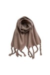 TOBILE Echarpe Femme Bright Color Solid Color Femmes Foulard Hiver Châle Et Foulard Enveloppé Imitation Cachemire Femmes Couv