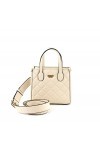 GUESS Silvana Two Compartment Mini Tote Stone
