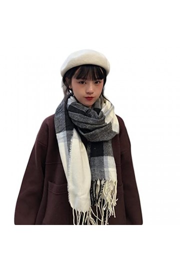 PAIHUIART Foulard Femme Echarpe Écharpe Châle Foulards Homme Femmes Tricoté Écharpes Hiver Style Coréen Chaud Écharpes À Carr