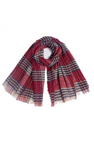 HALAHAI Écharpe Etole Foulard Echarpe Femmes Écharpe Plaid Hiver Foulards Châle Wraps Chaud Large Longue Dame Châle Color : 