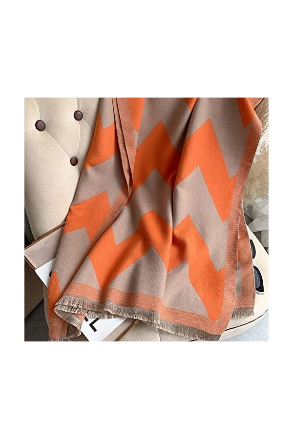 Écharpe Tendance Écharpe cachemire Winter Femmes Pashmina Châles chaude Couverture Couverture Chaud Sommet Foulard Bandana Fo