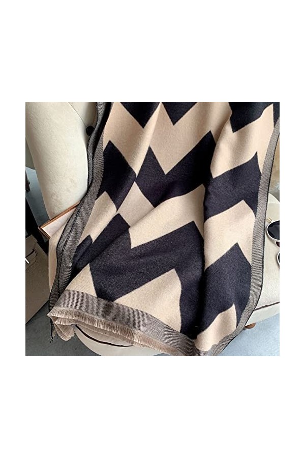 Écharpe Tendance Écharpe cachemire Winter Femmes Pashmina Châles chaude Couverture Couverture Chaud Sommet Foulard Bandana Fo