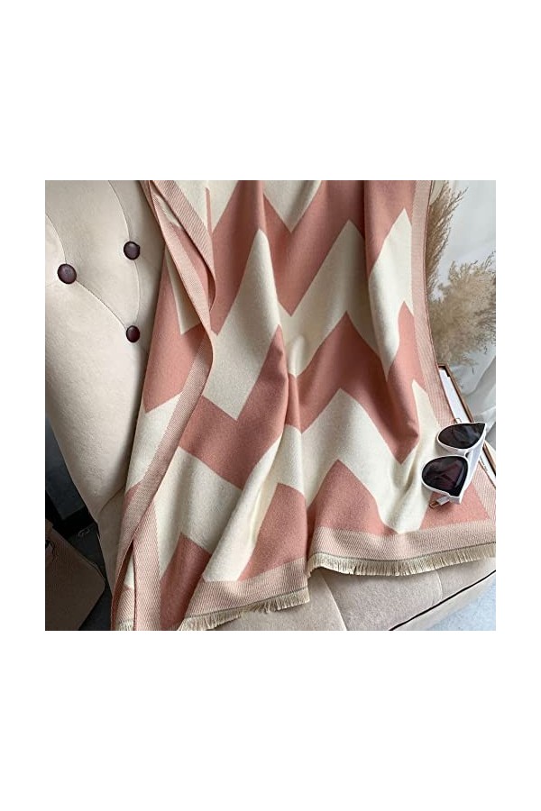 Écharpe Tendance Écharpe cachemire Winter Femmes Pashmina Châles chaude Couverture Couverture Chaud Sommet Foulard Bandana Fo