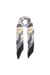 Liu Jo Foulard con stampa grafica Nero