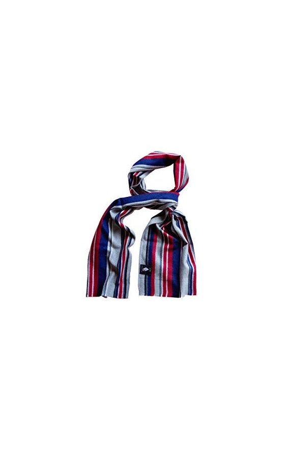 Posh Gear Femme Homme Écharpe Foulard Lineeseta, Gris Violet 100% soie