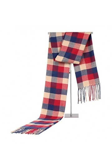 MOBAAK Echarpes Et Foulards Femme Hommes Écharpe Chaud Plaid Foulards Design Décontracté Châle Chaud Neckercheif Foulard Chal