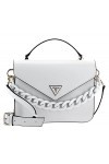 GUESS Corina Top Handle Flap White