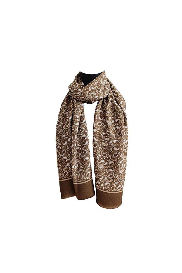 tessago - Foulard - Femme marron Marron Taille Unique