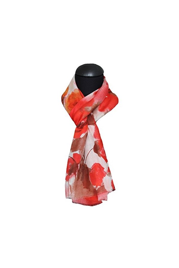 tessago - Foulard - Femme arancio Taille unique