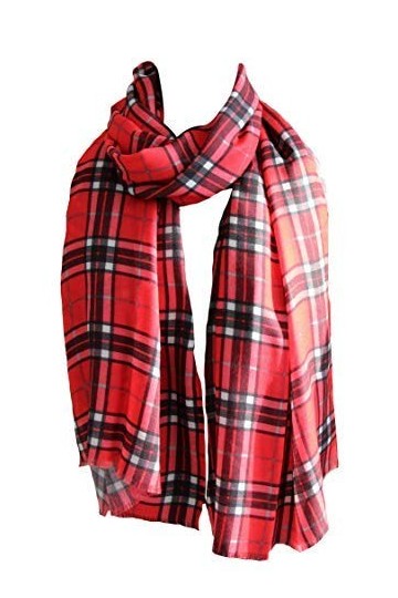 tessago - Foulard - Femme rouge rouge Taille unique