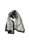 SISWIM Écharpe Chale Femme Foulard en Soie Mince et Doux Cape Jupe Coupe-Vent avec Foulard en Soie Mode Châle Cadeau for Dame