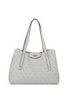 GUESS Sac femme eco brenton girlfriend satchel esb839009 unique gris, gris, Taille unique