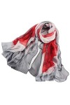 ZZL Foulard Soie Foulard en Mousseline moussante Douce imprimée Femme Femme, châle de Printemps et dété, écharpes, Serviette