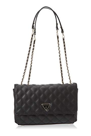 Guess Cessily, Sac Femmes, Noir, Taille Unique