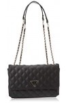 Guess Cessily, Sac Femmes, Noir, Taille Unique