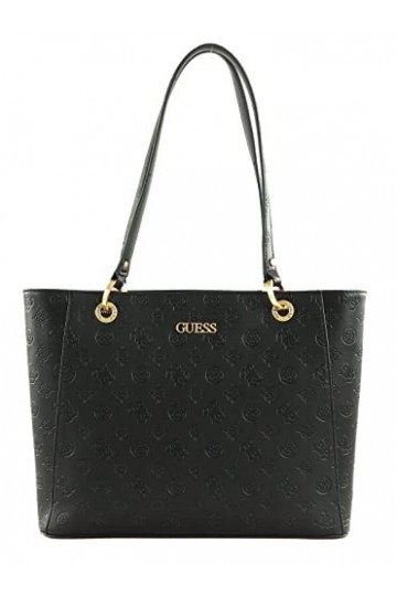 GUESS Sac Bandoulière Geva Black Logo