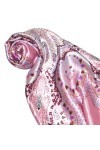 LORENZO CANA Foulard pour la femme – écharpe de 100% soie pour le printemps et l´été, carré avec les mesures de 90 x 90 cm – 