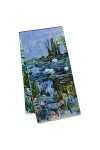 von Lilienfeld® Foulard Soie Claude Monet : Nymphéas Femme Écharpe Cache-Nez Art Fleur