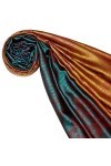 LORENZO CANA Foulard de 100% modal pour la femme – écharpe paisley et fleuri - 70 cm x 180 cm - attrayant et noble pour le pr