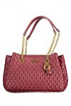Guess Maila Sac porté épaule Rouge foncé
