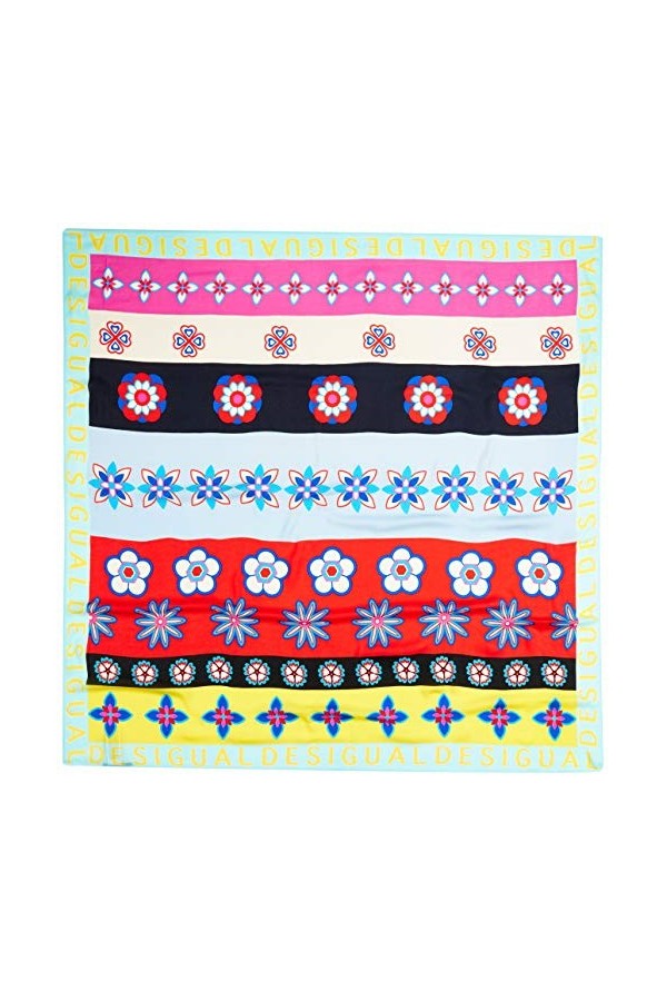 Desigual Scarf Écharpe, Purple Potion, Taille Unique Femme