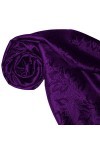 LORENZO CANA Foulard damas pour la femme – écharpe noble avec les mesures de 55 x 190 cm - motif de fleurs - élégant et léger