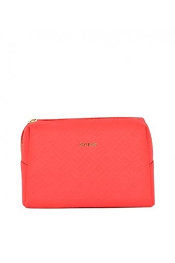 Guess Femme Sacs Pochette Lorey Top Zip PWLOREP2314, rouge