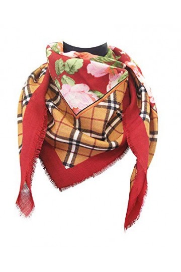 tessago - Foulard - Femme Violet bordeaux Taille unique