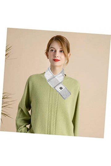 NIYANGLE 5 Pièces Écharpe Chauffante Batterie Coussin Chauffant Foulard Pour Femmes Châles Pour Femmes Foulard Chauffant Foul