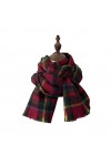 MOBAAK Echarpes Et Foulards Femme Écharpe De Mode Dames Automne Et Écharpe Dhiver Écharpe À Carreaux Chaude Et Confortable F