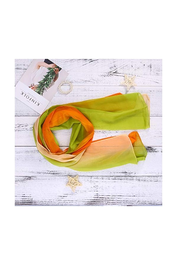 Vduck 3 pièces écharpe à la mode écharpe de plage de mode écharpe en mousseline de soie for femmes foulards de mode for femme