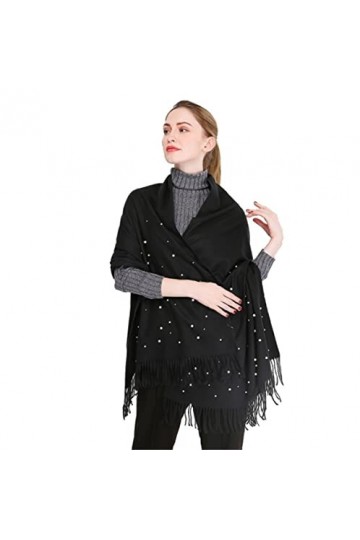 MOBAAK Echarpes Et Foulards Femme Femmes Épais Chaud Écharpe Châle Cou Couverture Dame Gland Couple Plaine Foulard Chale Femm