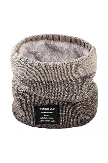 ZUHERA Unisexe tricoté chaud écharpe hiver et automne femmes foulard couleur unie foulard hommes bandeau cou écharpe châle, k