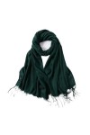 HALAHAI Écharpe Etole Foulard Echarpe Hiver Femmes Écharpe Soild Écharpe Mince Châles Femme Wraps Chaud Châle Color : T, Siz