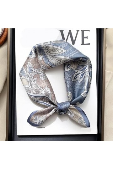 foulards for femmes, écharpe carrée, écharpe de cou, écharpe carrée en soie femmes petits foulards de cou de cheveux Foulard 