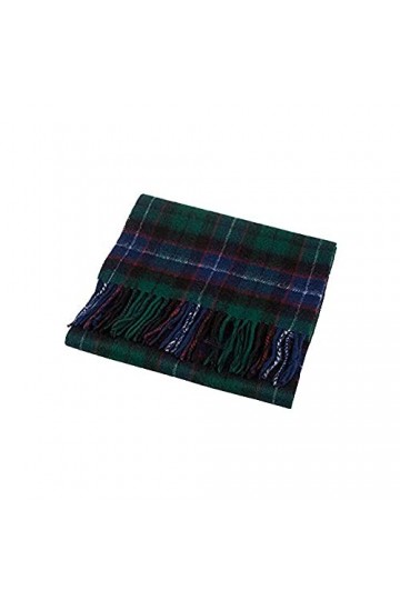Clans of Scotland - Écharpe tartan en pure laine dagneau écossais - 100 % laine - Écharpe en pure laine tartan - Parfait pou