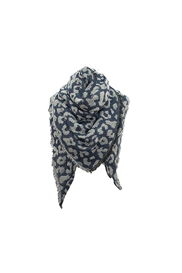Écharpes Douces Les femmes dhiver Leopard chaud Imprimer écharpe longue écharpe de châle Echarpes Stole Cape écharpe 3in1 Bo