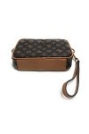 Borsa tracolla Guess Peony small necessaire brown UBS23GU19 PMPEONP3245 Piccola