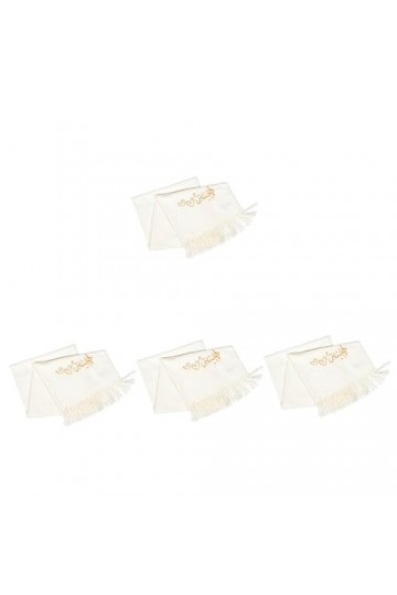 GALPADA 4 Pièces Serviette De Prière Écharpe Religieuse Écharpe Arabe Serviettes À Séchage Foulard Bandana Pour Femmes Torcho