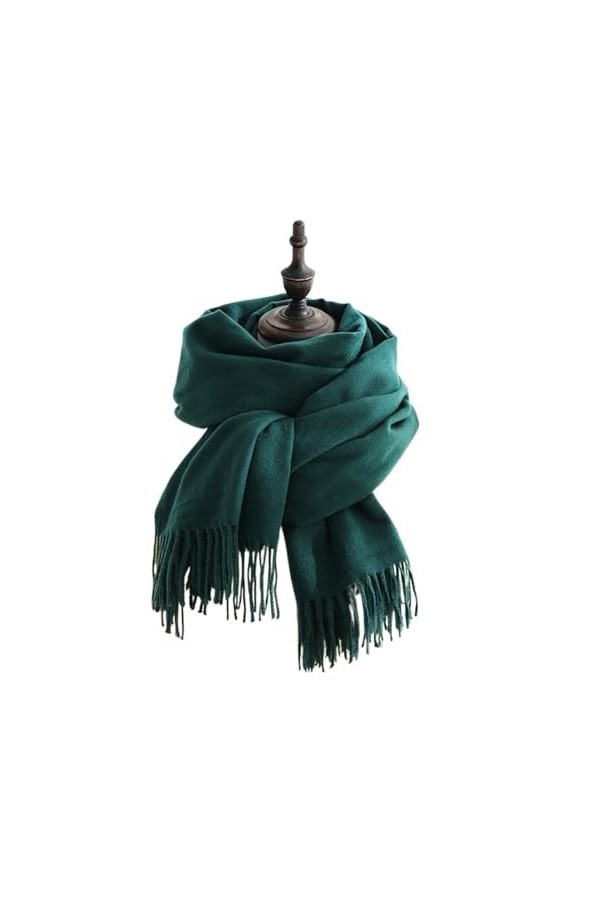 Foulard Châle Écharpes Écharpe Châle Femmes Hiver Gardez Une Enveloppe Au Chaud Grands Écharpes Solides Épaisses Foulards Dam