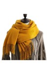 Foulard Châle Écharpes Écharpe Châle Femmes Hiver Gardez Une Enveloppe Au Chaud Grands Écharpes Solides Épaisses Foulards Dam