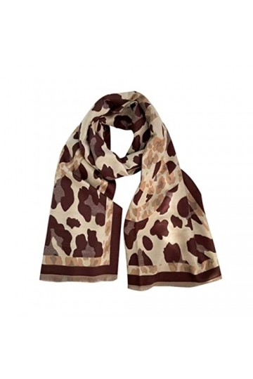 Echarpes Écharpe Femme de léopard Imprimer Écharpe Imitation Cachemire Écharpes Lady Châles Hiver Chaud Chaudice Chaussure Éc